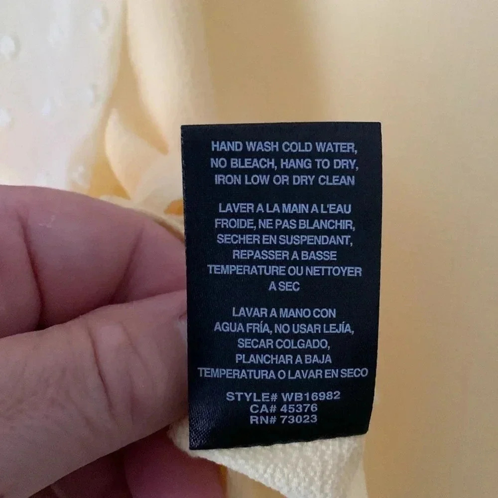 Suzy Shier Yellow Sz XS - Picture 8 of 8